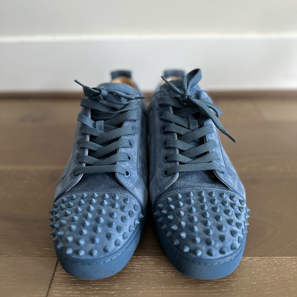 Christian Louboutin Louis Junior Spike Low Trainers